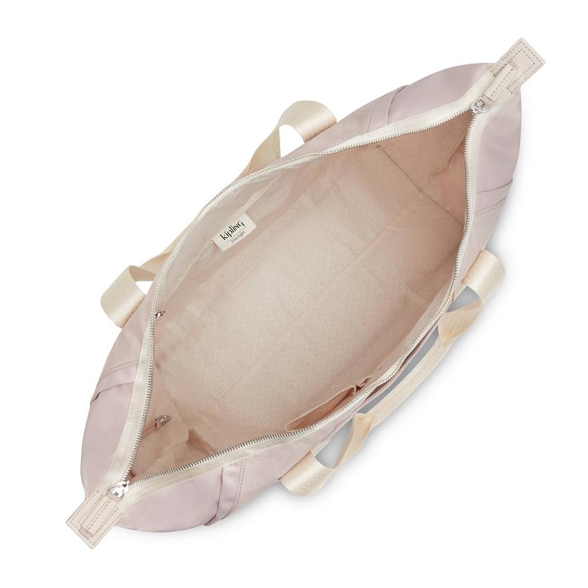 Kipling Art Medium Duffle Bags Pink | UKKi2001D