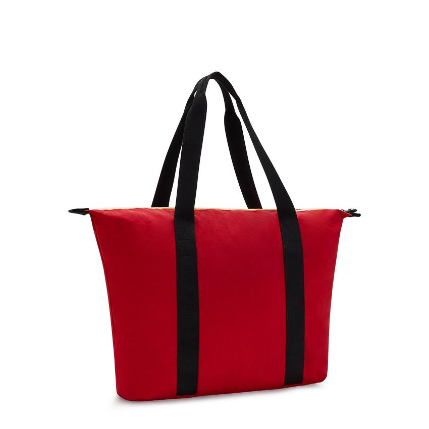 Kipling Art Medium Lite Gym Bags Red | UKKi1714U