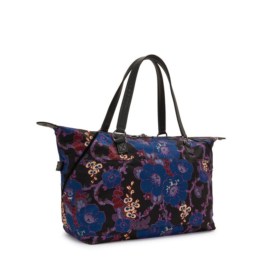 Kipling Art Medium Tote Bags Black Camo | UKKi1733I