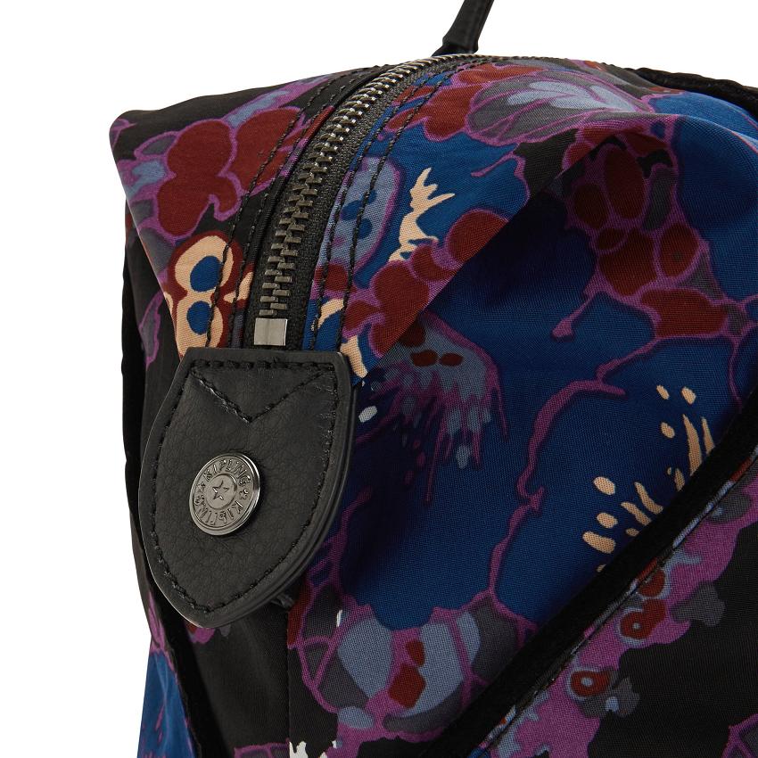 Kipling Art Medium Tote Bags Black Camo | UKKi1733I