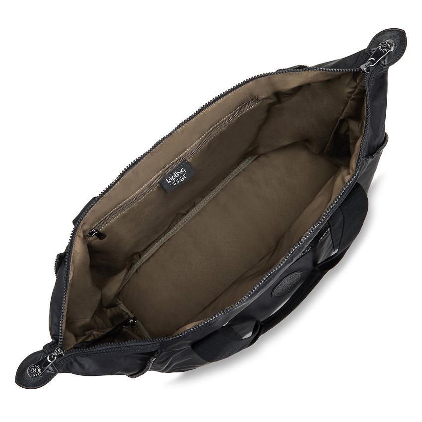 Kipling Art Medium Tote Bags Black Camo | UKKi1739J