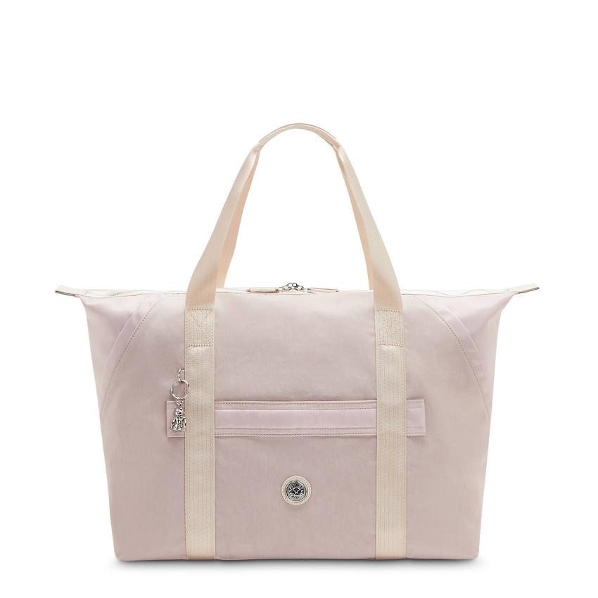 Kipling Art Medium Tote Bags Pink | UKKi1735A