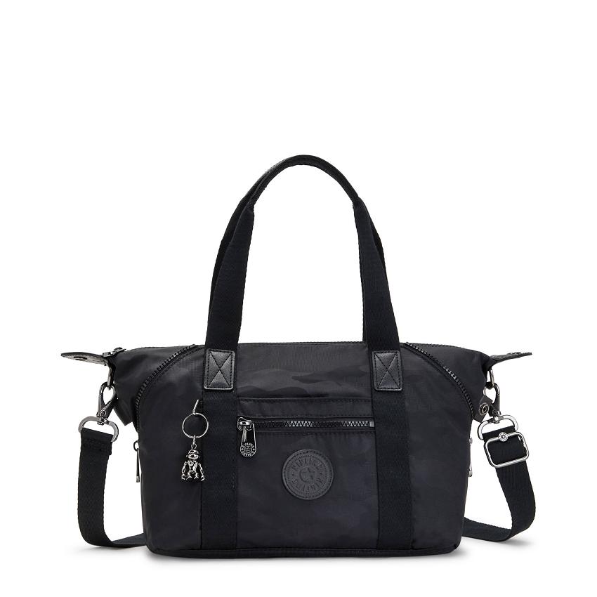Kipling Art Mini Shoulder Bags Black Camo | UKKi1918Z