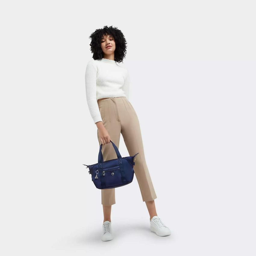Kipling Art Mini Shoulder Bags Blue | UKKi1909I