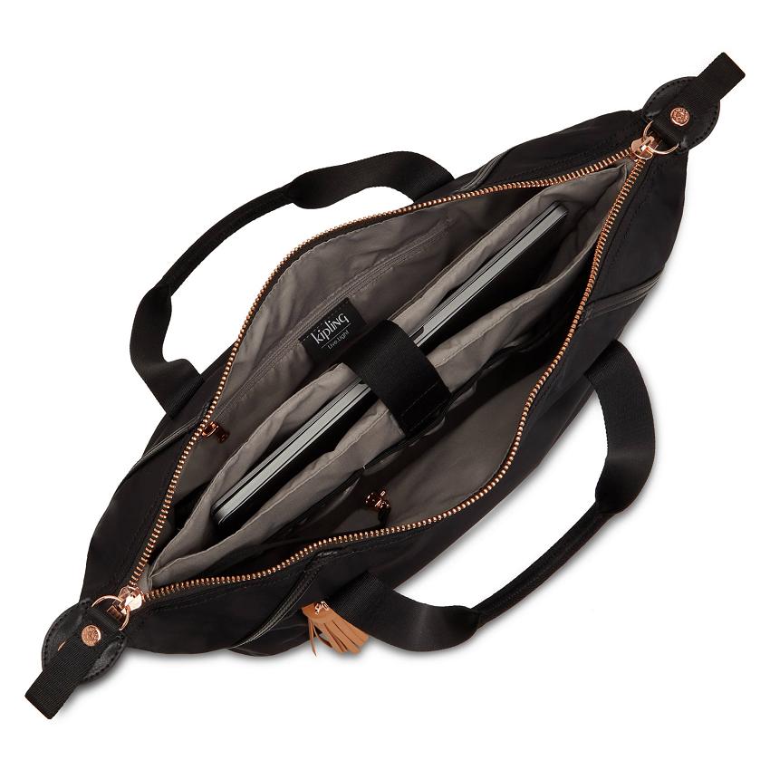 Kipling Art Organized Laptop Totes Black | UKKi1698Z