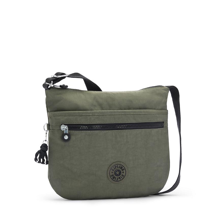 Kipling Arto Crossbody Bags Green | UKKi1506Q