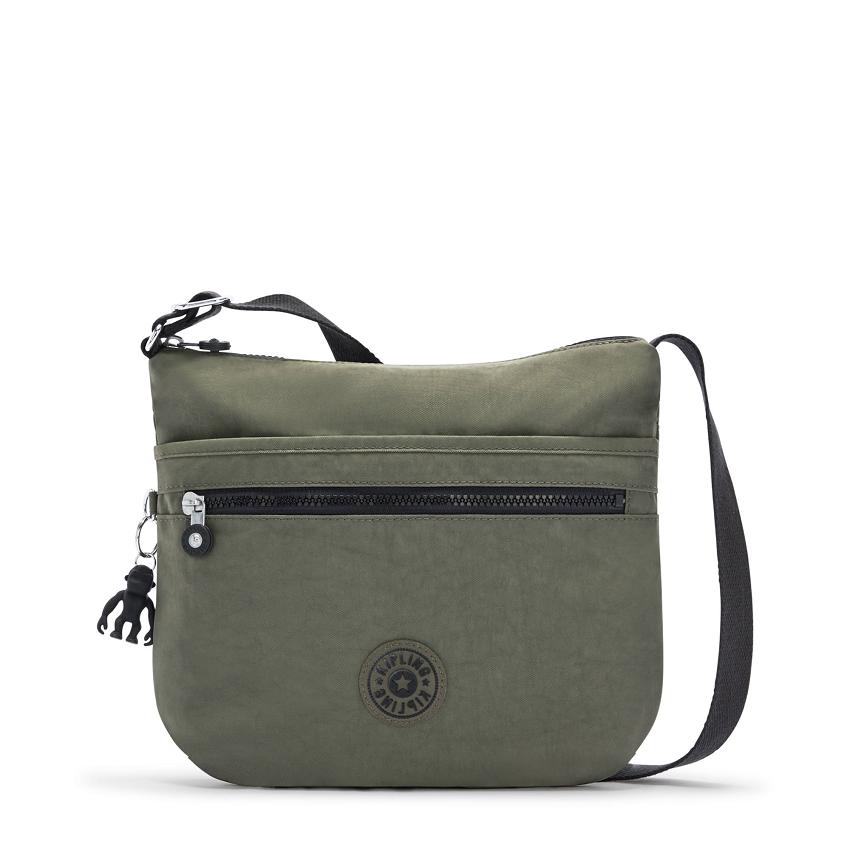 Kipling Arto Crossbody Bags Green | UKKi1506Q