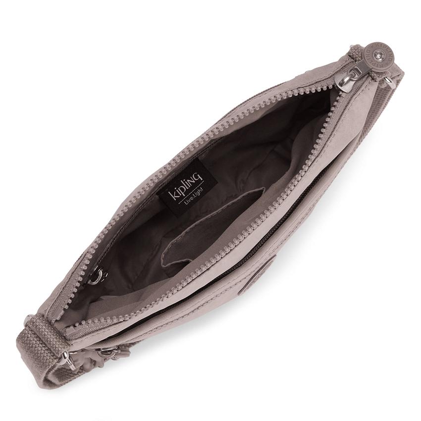 Kipling Arto Small Crossbody Bags Grey | UKKi1507W