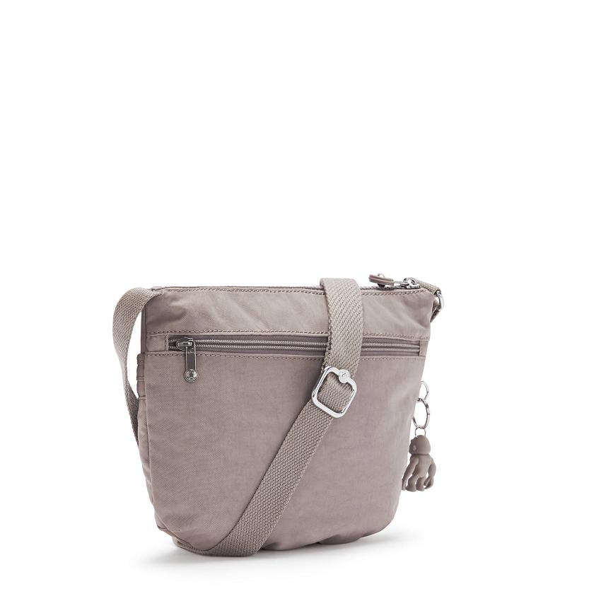Kipling Arto Small Crossbody Bags Grey | UKKi1507W