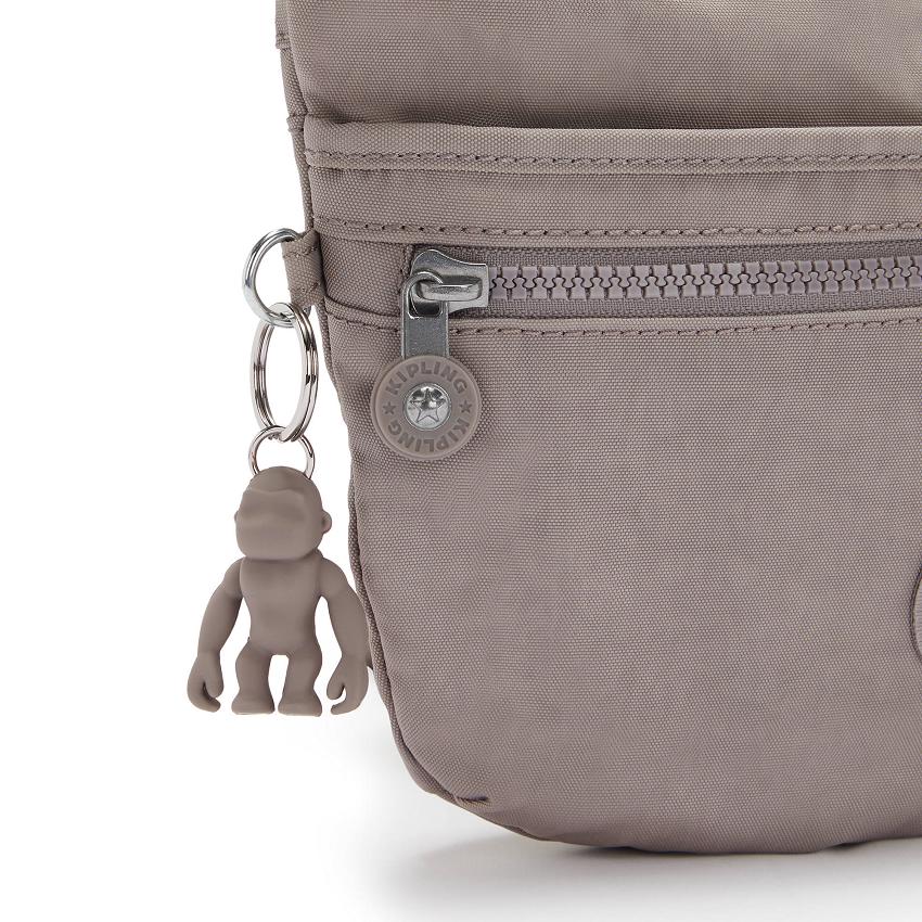 Kipling Arto Small Crossbody Bags Grey | UKKi1507W