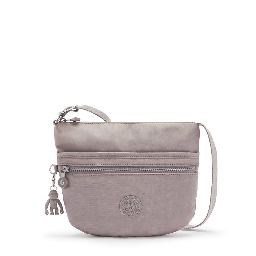 Kipling Arto Small Crossbody Bags Grey | UKKi1507W