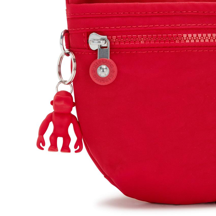 Kipling Arto Small Crossbody Bags Red | UKKi1509R