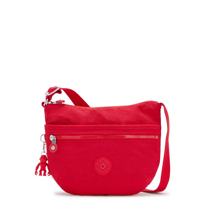 Kipling Arto Small Crossbody Bags Red | UKKi1509R