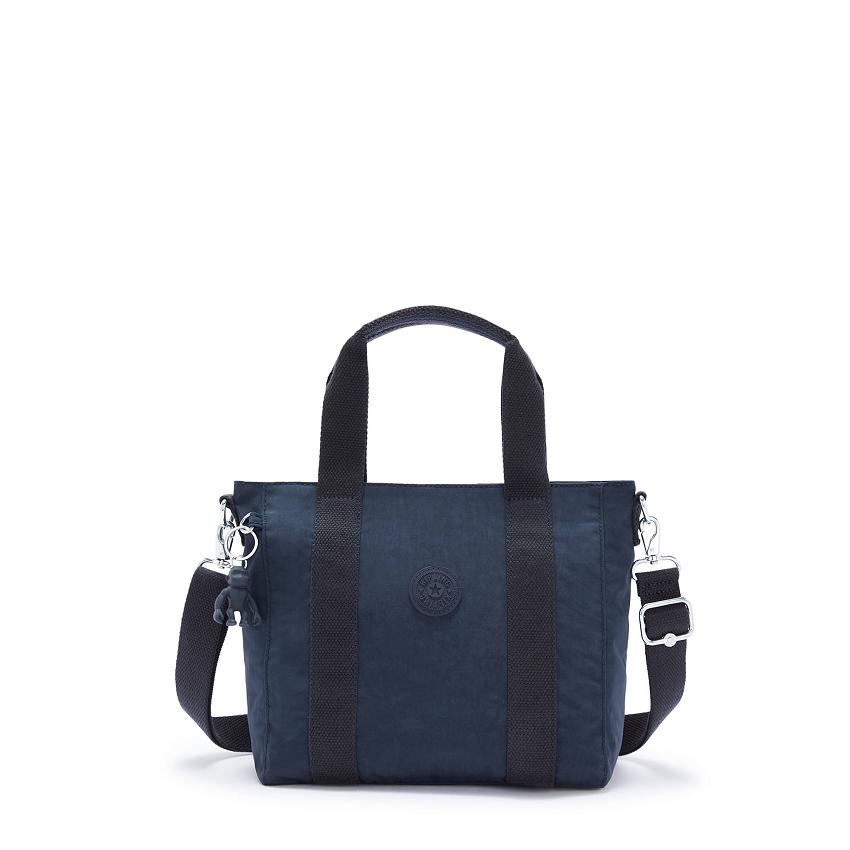 Kipling Asseni Mini Tote Bags Blue | UKKi1747M