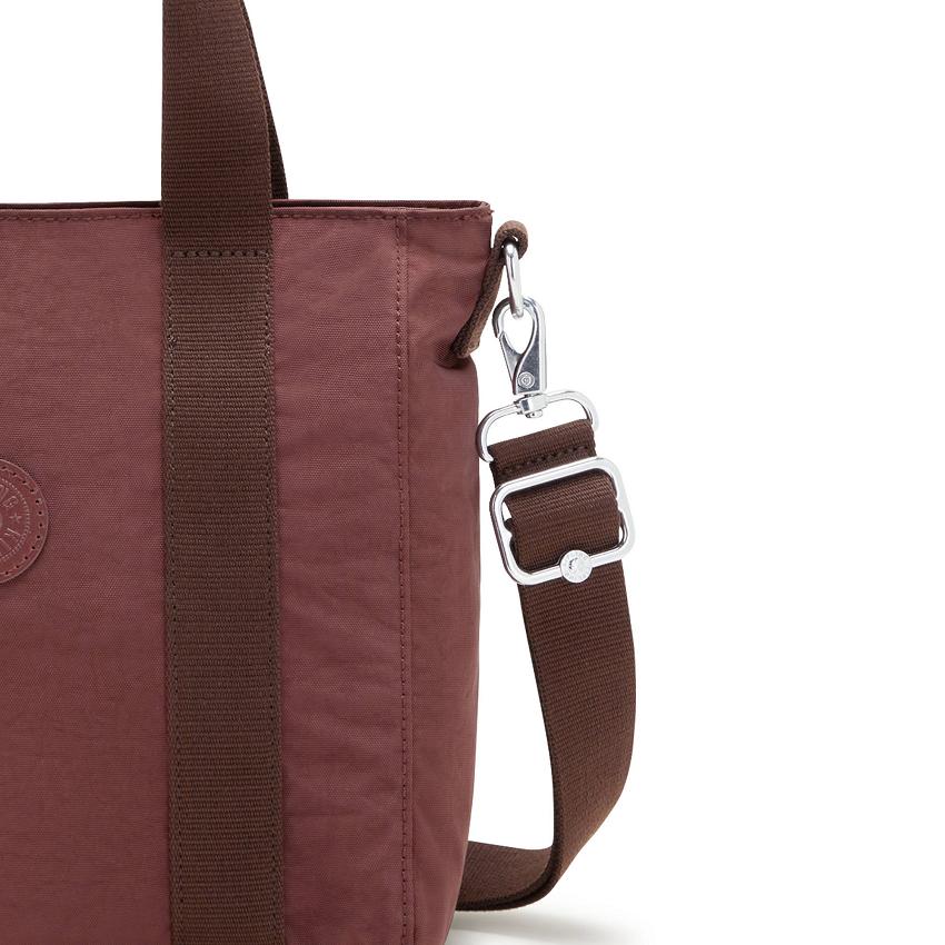 Kipling Asseni Mini Tote Bags Dark Red | UKKi1749M