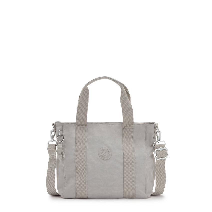 Kipling Asseni Mini Tote Bags Grey | UKKi1748N