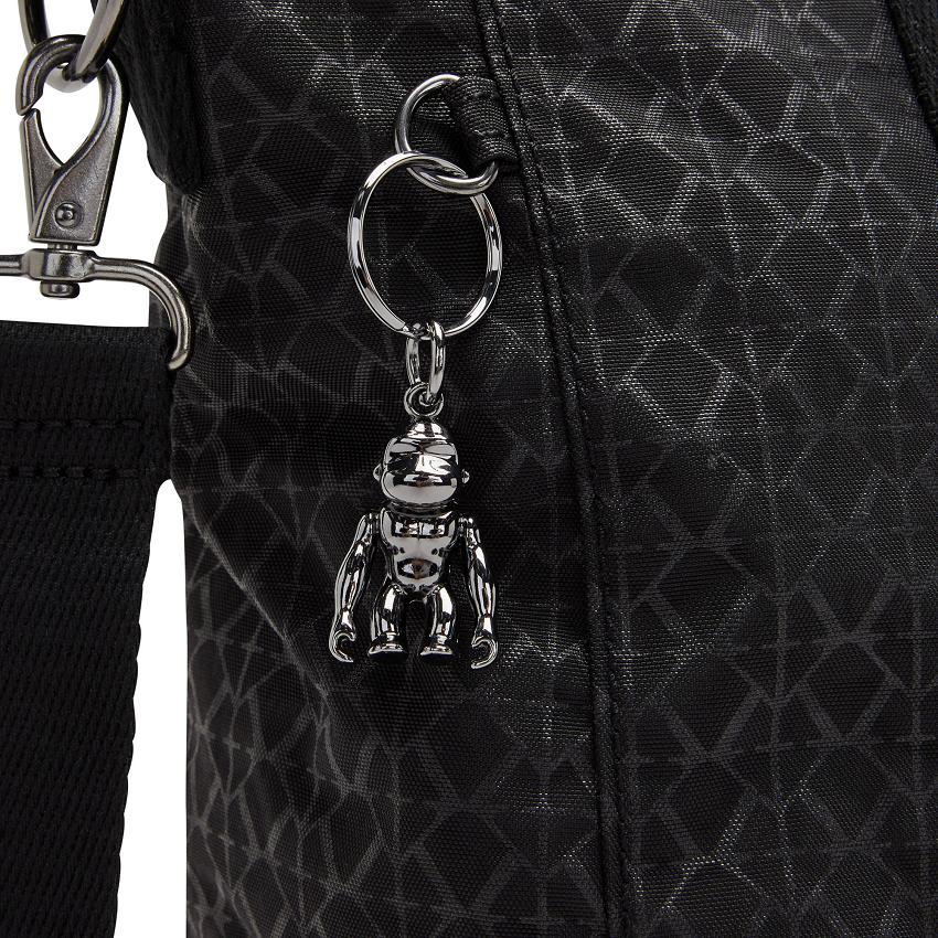 Kipling Asseni Tote Bags Black | UKKi1746N