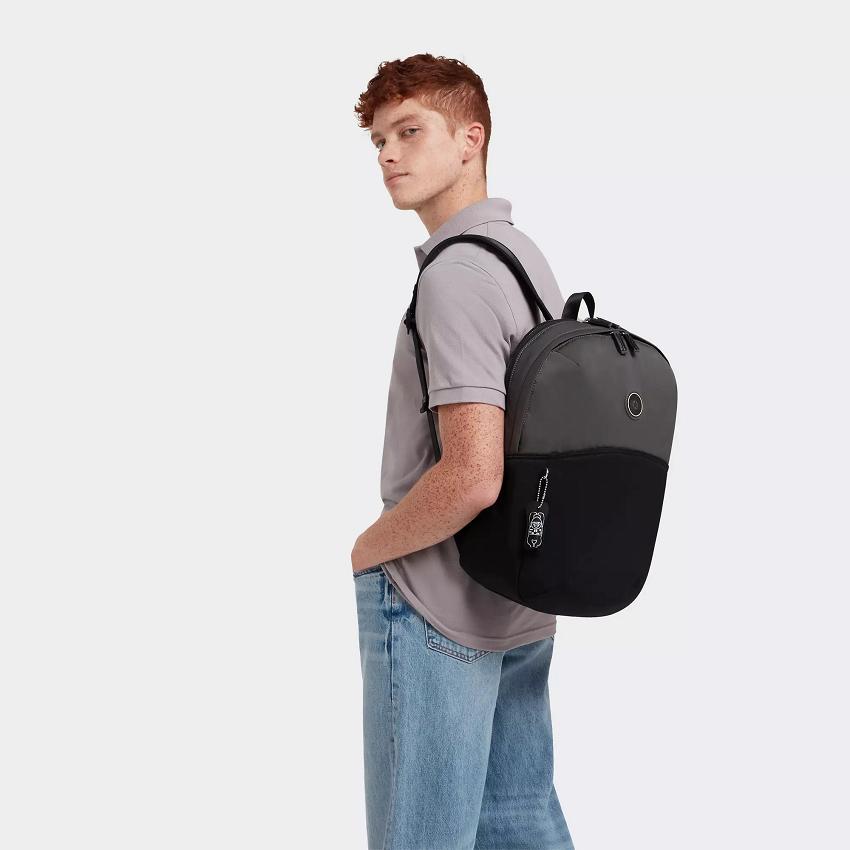 Kipling Ayano Laptop Backpacks Black | UKKi1308N