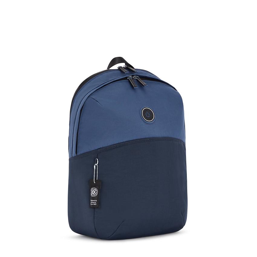 Kipling Ayano Laptop Backpacks Blue | UKKi1309M