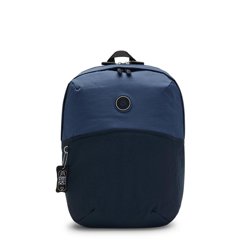 Kipling Ayano Laptop Backpacks Blue | UKKi1309M