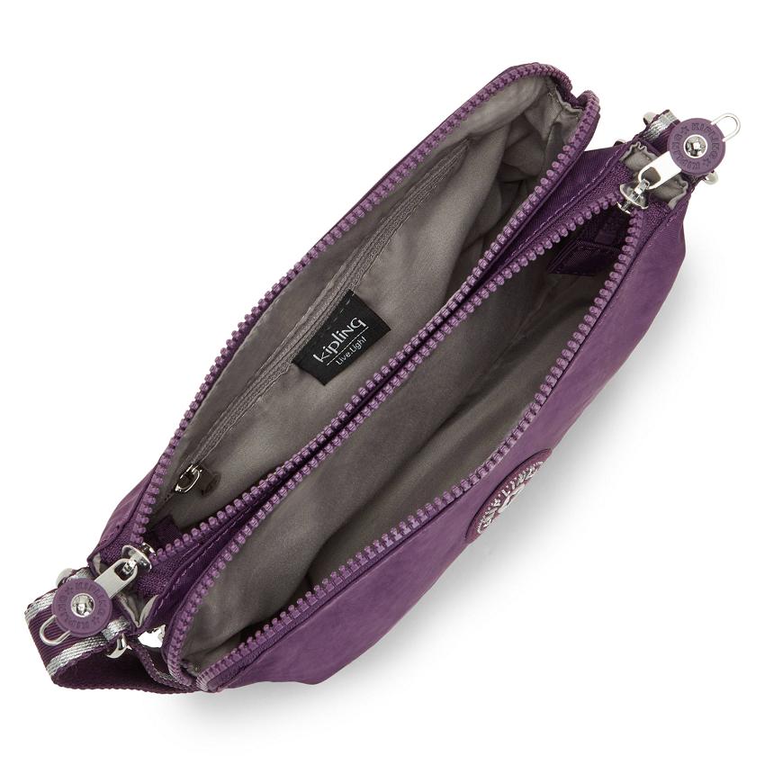 Kipling Boyd Crossbody Bags Purple | UKKi1515A