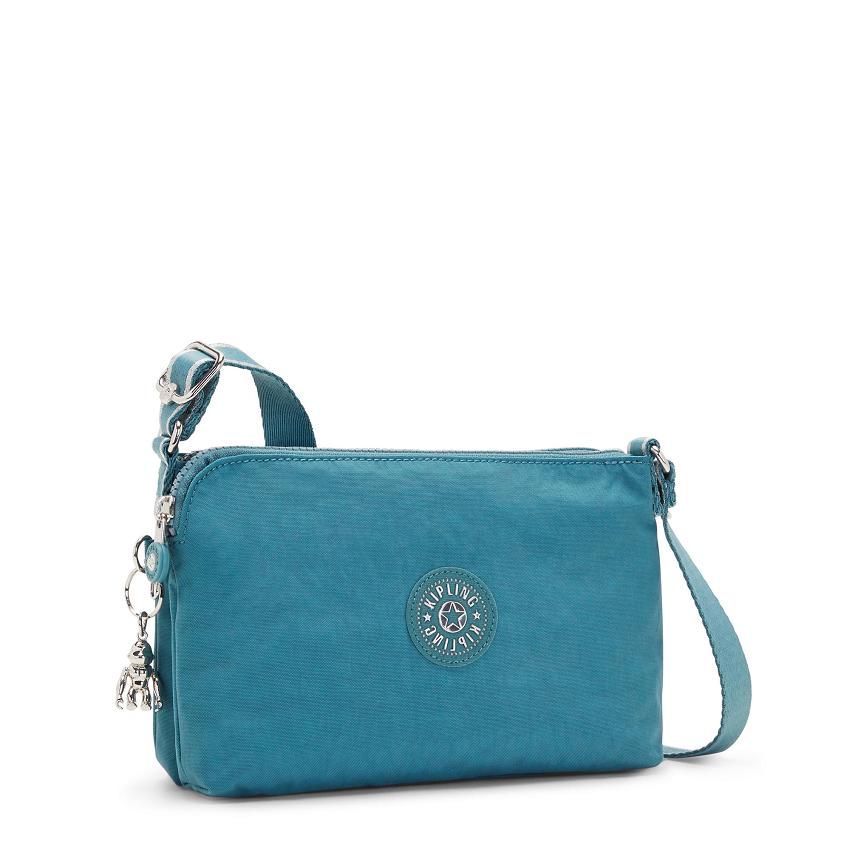 Kipling Boyd Crossbody Bags Turquoise | UKKi1516S