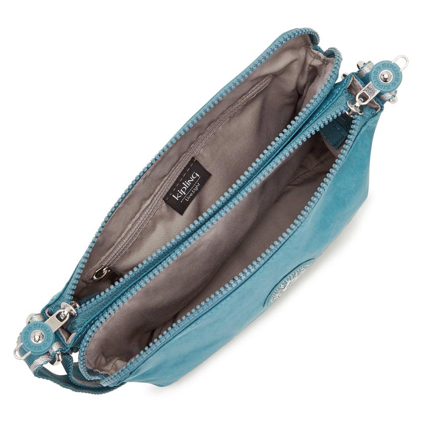 Kipling Boyd Crossbody Bags Turquoise | UKKi1516S