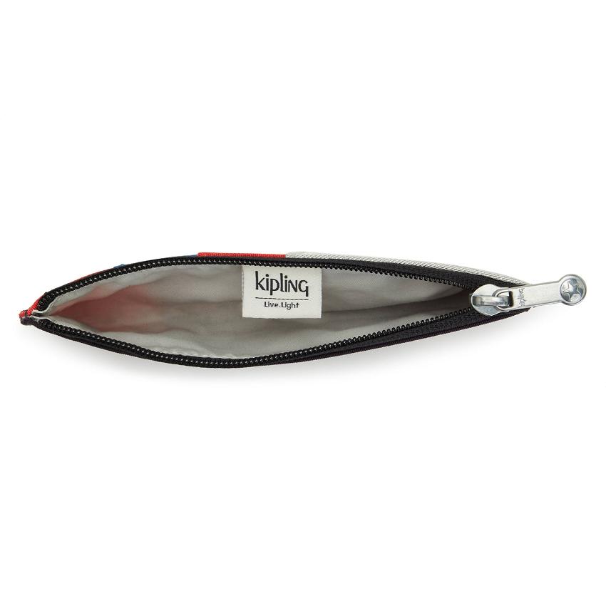 Kipling Brion Toiletry Bags Blue Red Silver | UKKi2038T