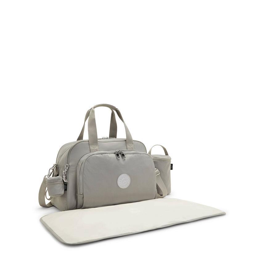 Kipling Camama Tote Bags Grey | UKKi1750S