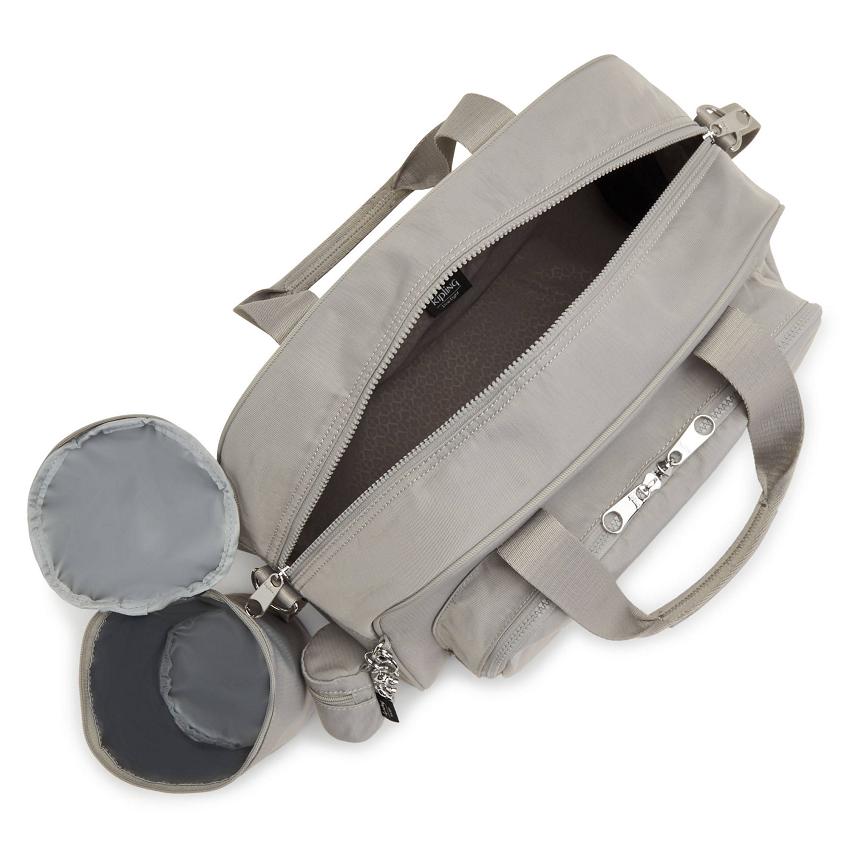 Kipling Camama Tote Bags Grey | UKKi1750S