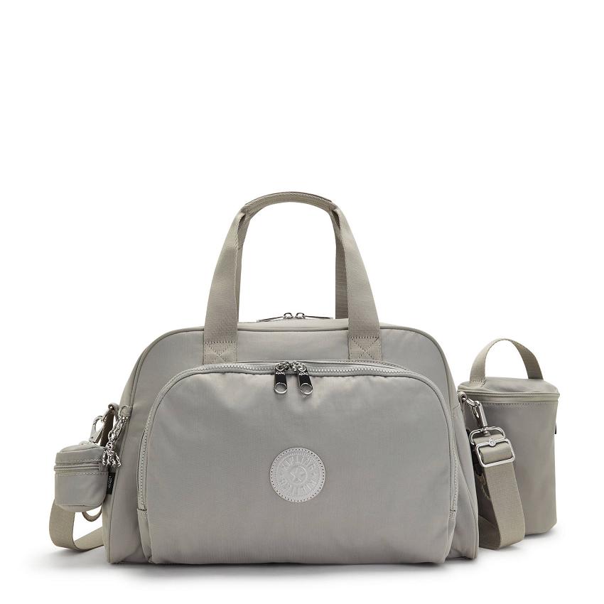Kipling Camama Tote Bags Grey | UKKi1750S