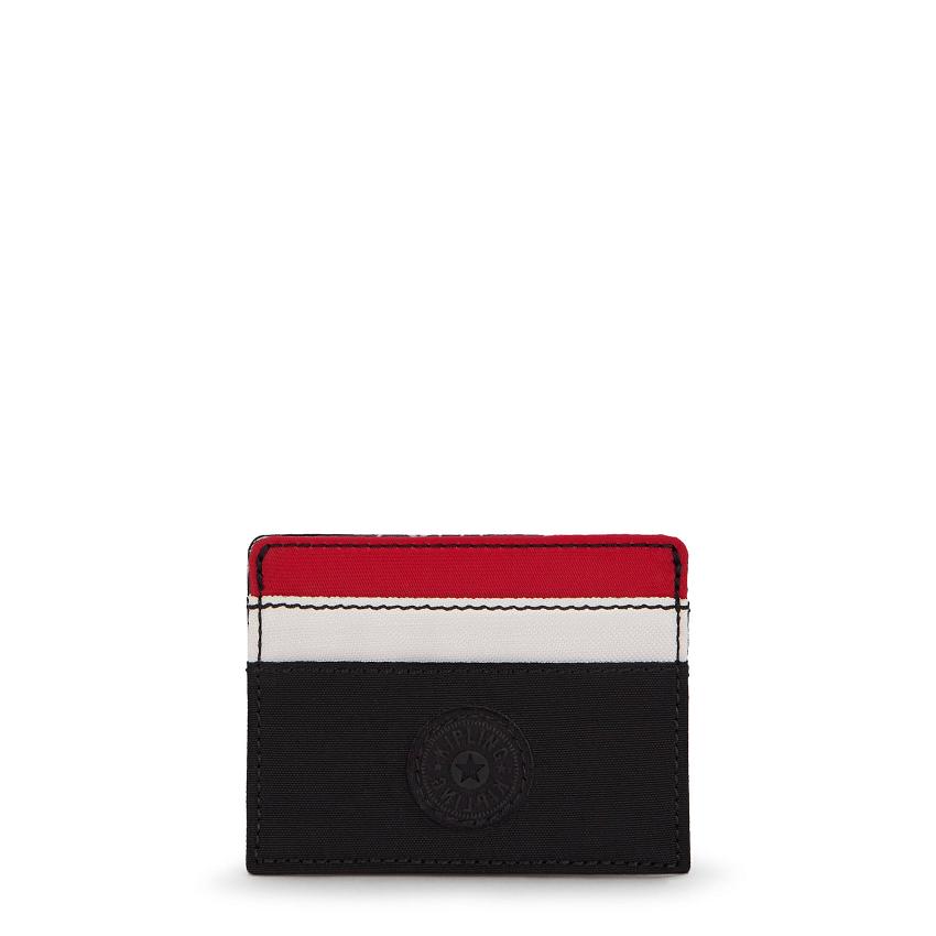 Kipling Cardy Wallets Black Red | UKKi1142U