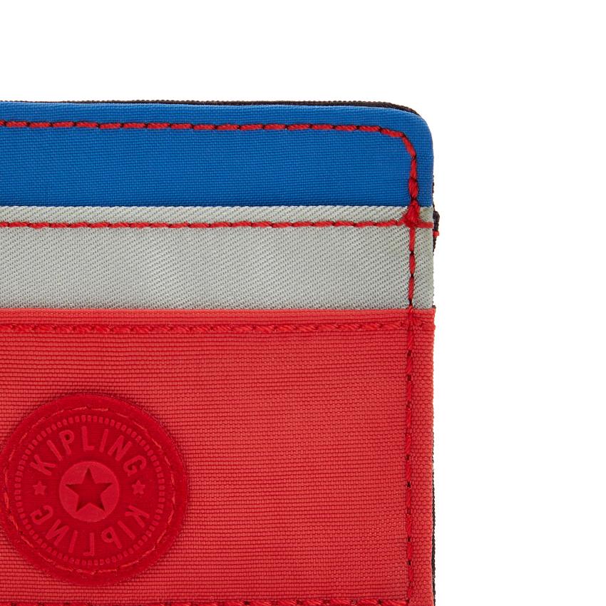 Kipling Cardy Wallets Blue Red | UKKi1139R
