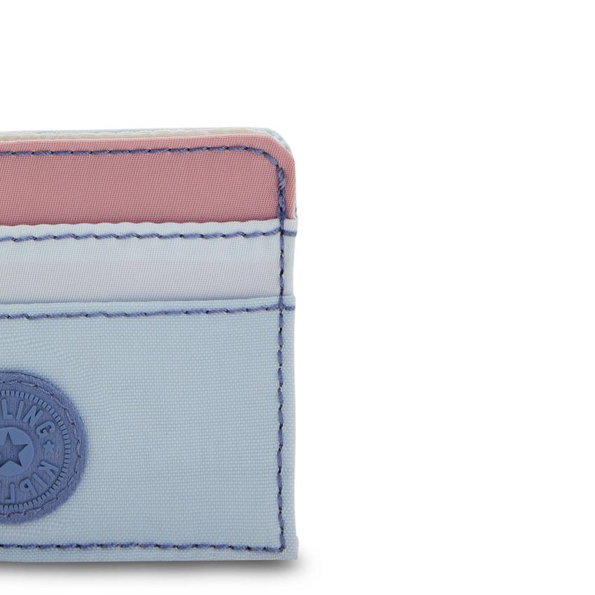 Kipling Cardy Wallets Light Blue Pink | UKKi1141Y