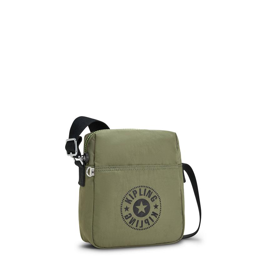 Kipling Chaz Crossbody Bags Olive | UKKi1524V