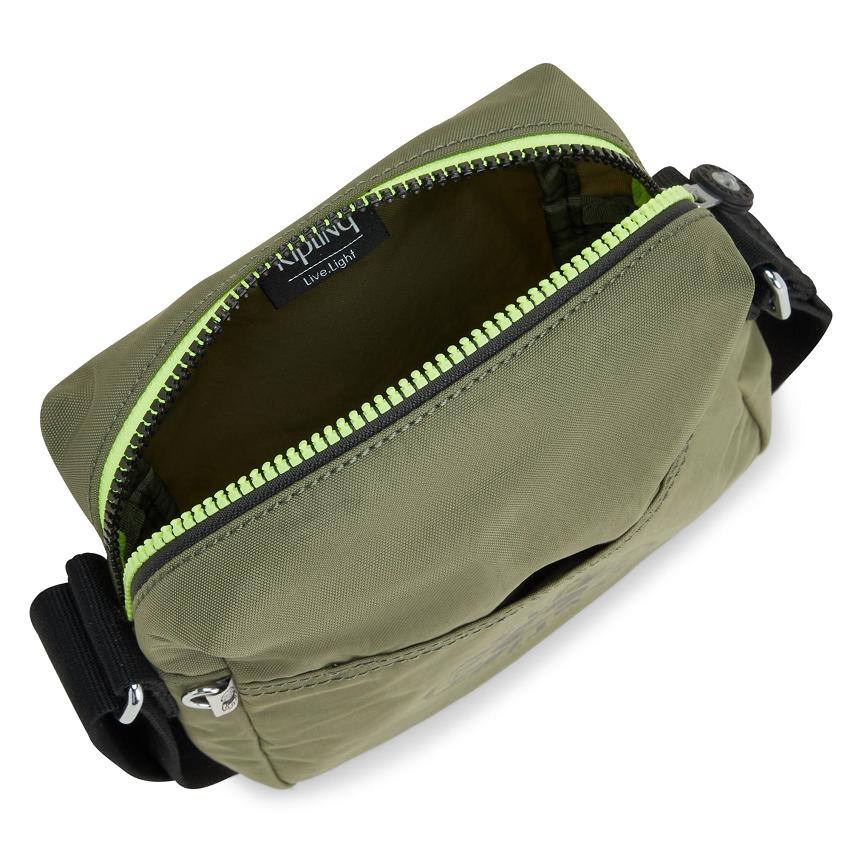 Kipling Chaz Crossbody Bags Olive | UKKi1524V