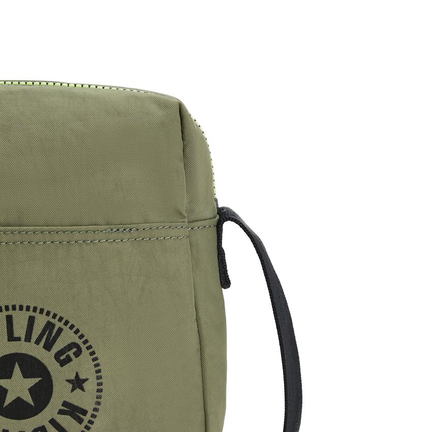 Kipling Chaz Crossbody Bags Olive | UKKi1524V