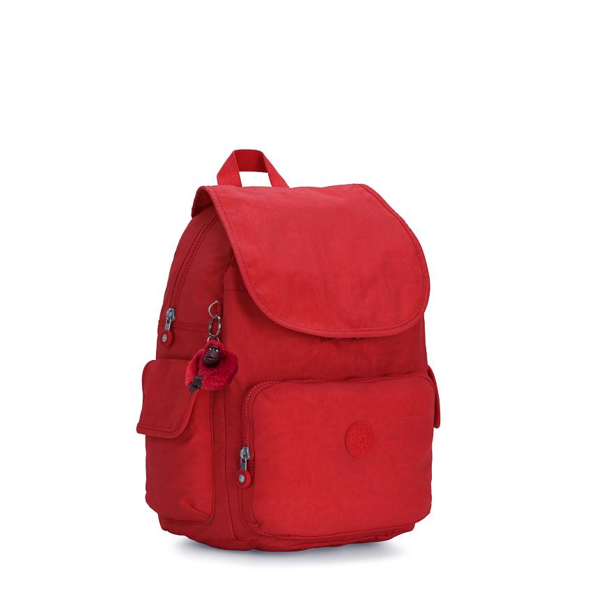 Kipling City Pack Fashion Backpacks Red | UKKi1188O