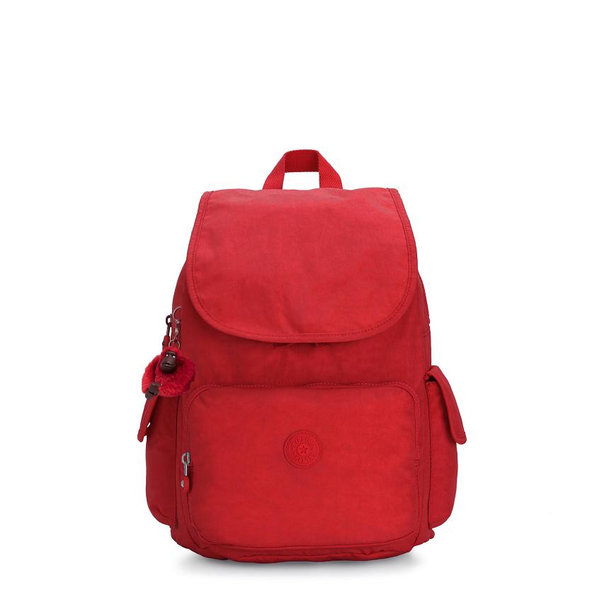 Kipling City Pack Fashion Backpacks Red | UKKi1188O