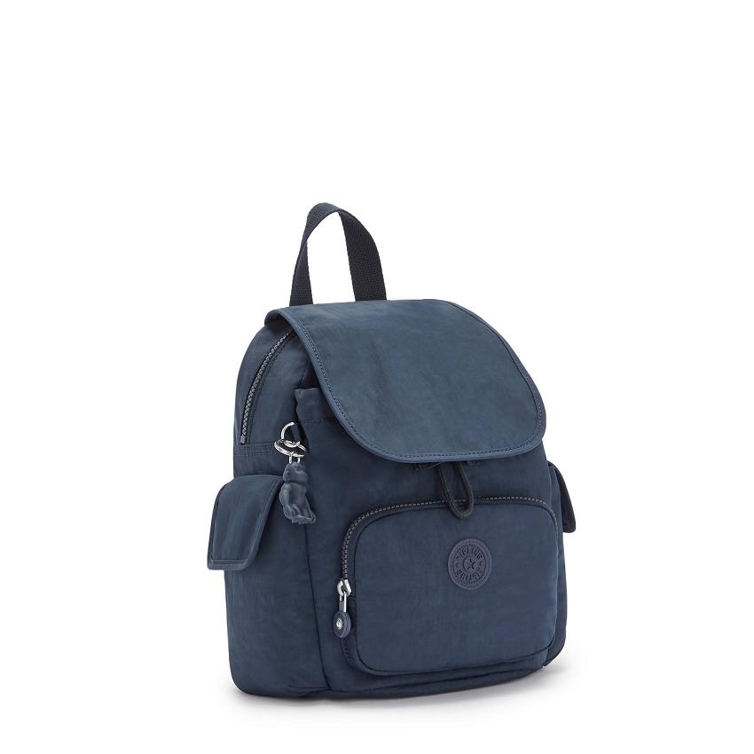 Kipling City Pack Mini Travel Backpacks Blue | UKKi1381I