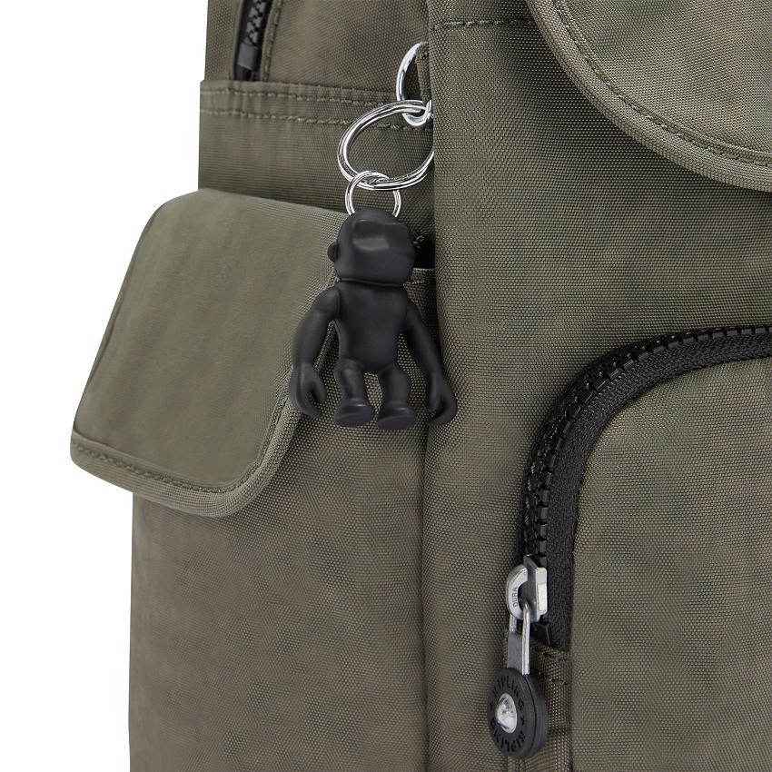 Kipling City Pack Mini Travel Backpacks Green | UKKi1384S