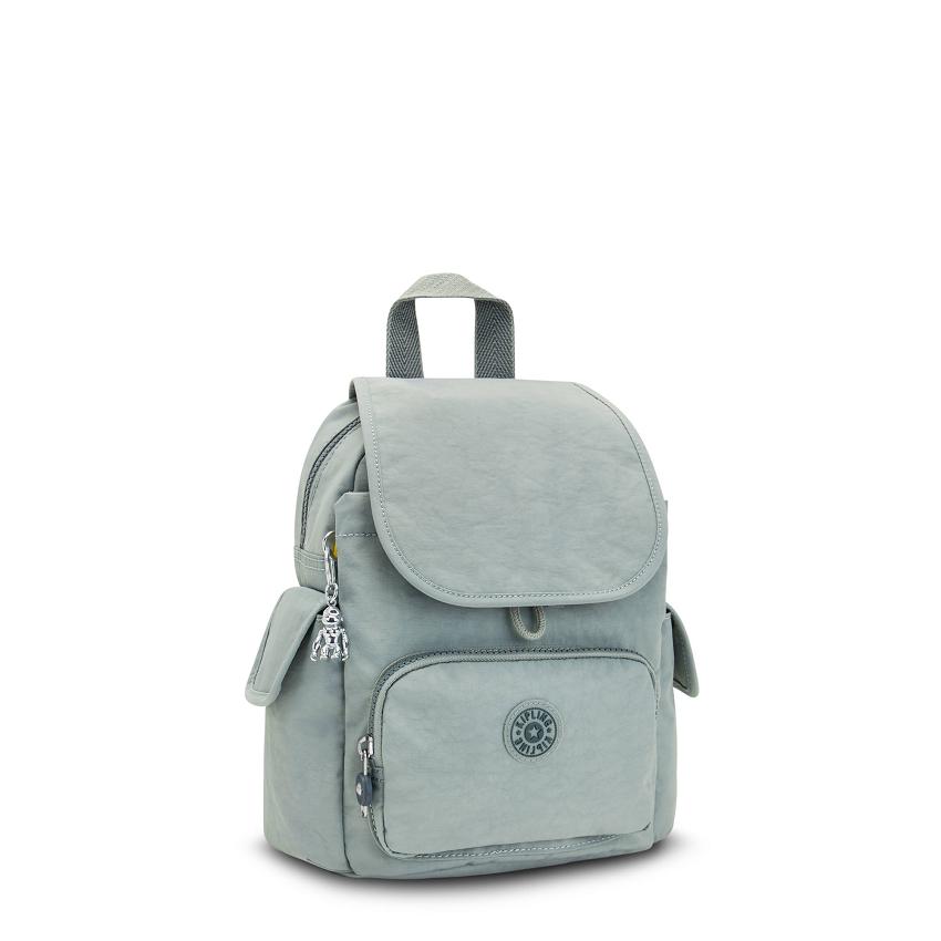 Kipling City Pack Mini Travel Backpacks Olive | UKKi1386H