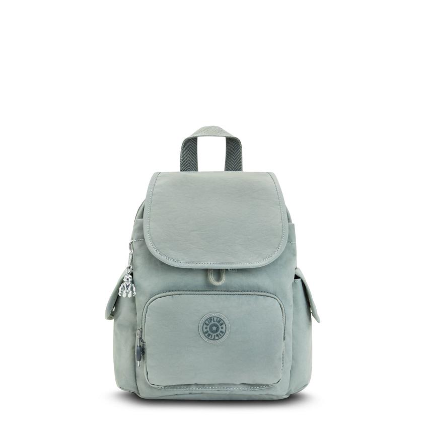 Kipling City Pack Mini Travel Backpacks Olive | UKKi1386H