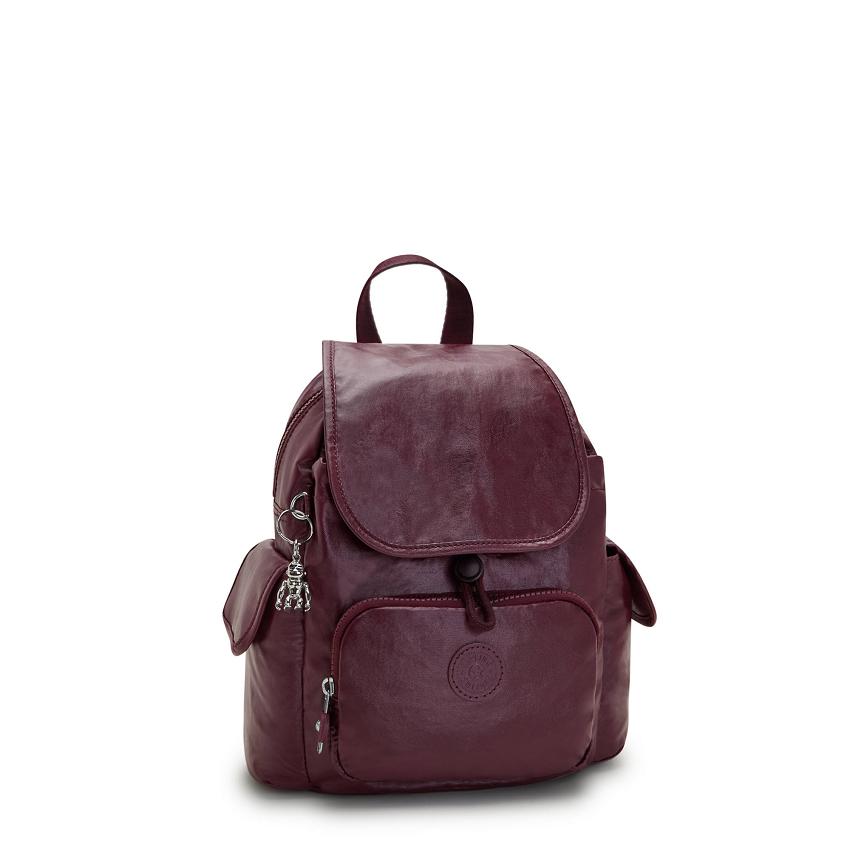 Kipling City Pack Mini Wallets Burgundy | UKKi1143I