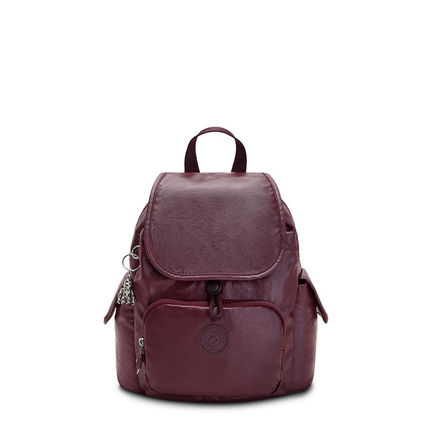 Kipling City Pack Mini Wallets Burgundy | UKKi1143I