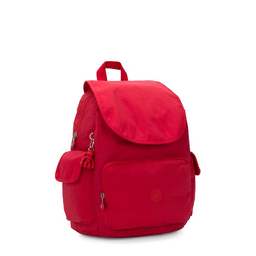 Kipling City Pack School Backpacks Red | UKKi2157S