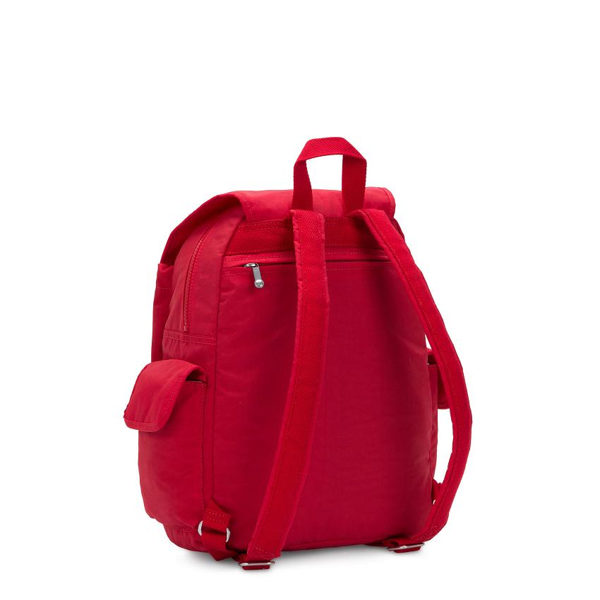 Kipling City Pack School Backpacks Red | UKKi2157S