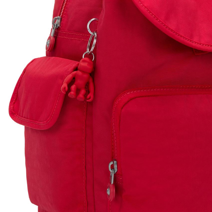 Kipling City Pack School Backpacks Red | UKKi2157S