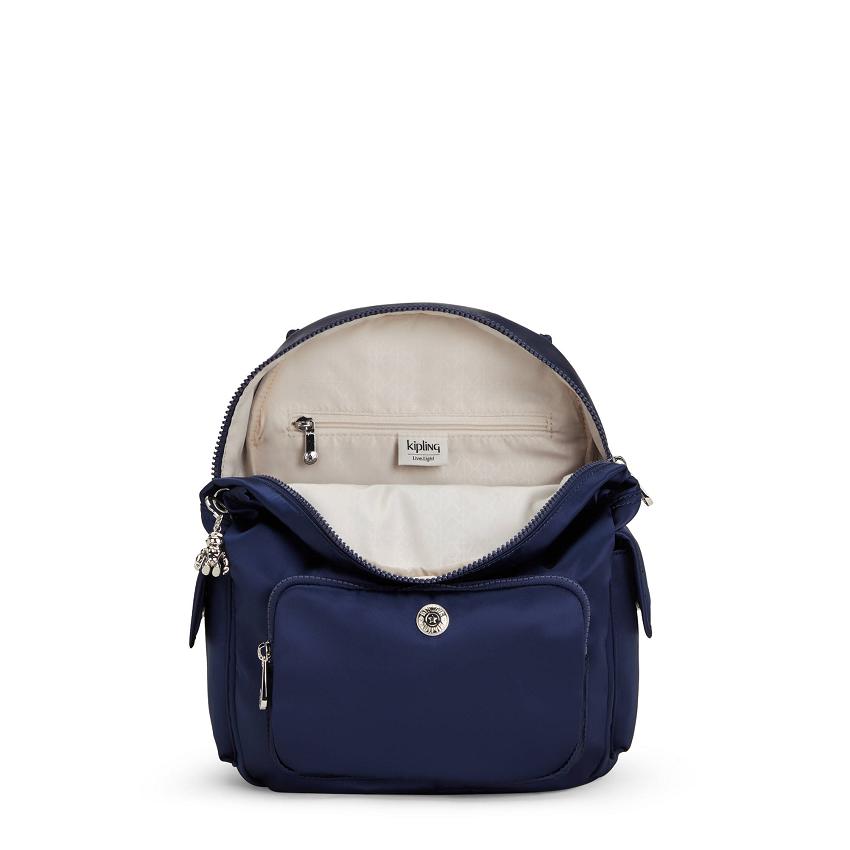Kipling City Pack Small Fashion Backpacks Blue | UKKi1210H