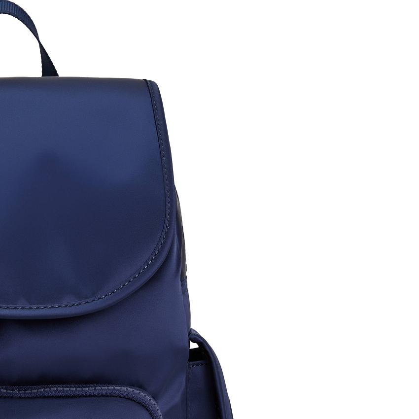 Kipling City Pack Small Fashion Backpacks Blue | UKKi1210H